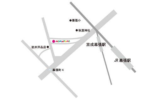 千葉市認定保育ルーム　マミー＆ミー幕張園　地図